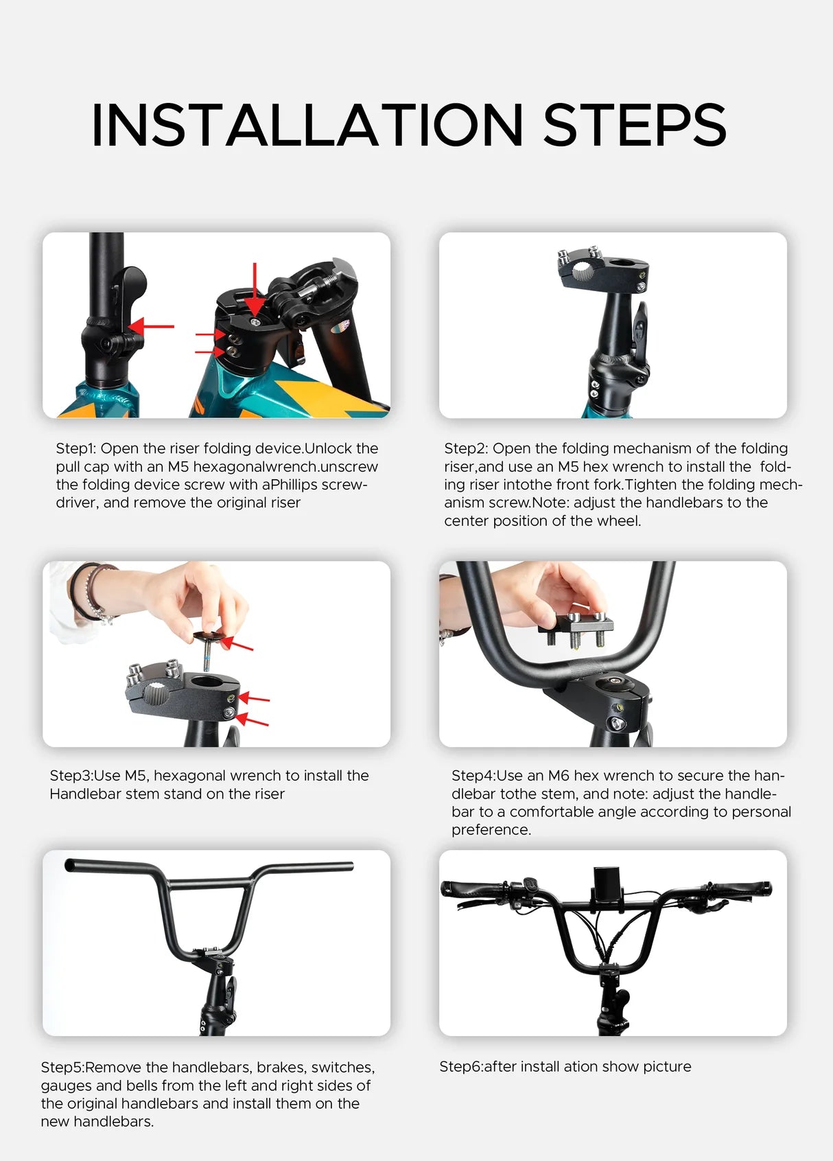 BMX Handlebar for Engine Pro / L20 3.0 / EP2 3.0 Boost